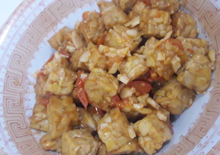 Cara Gampang Menyiapkan Tempe Asam Manis, Sempurna