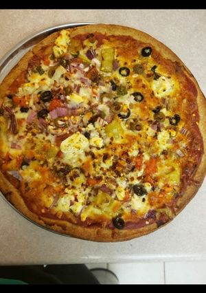 A picture of Veg Pizza Recipe.