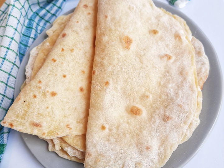 Resep Kulit Tortilla (kebab) Anti Gagal