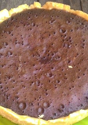 Foto resep pie brownis rice cooker