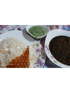 عکسی از دستور خورشت قرمه سبزی، بورانی اسفناج 🍛🥣😋🤤