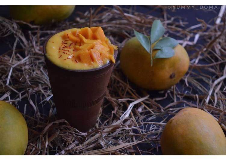 Recipe of Homemade Easy peasy mango smoothie