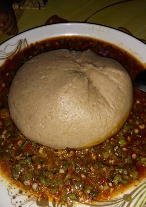A picture of Tuwon ALKAMA Miyar danyar kubewa.