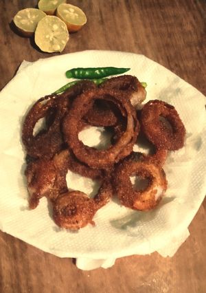 অনিয়ন রিং(Onion ring recipe in Bengali) রেসিপির প্রধান ছবি