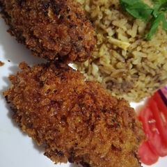Crispy fried chicken A picture of Crispy fried chicken.