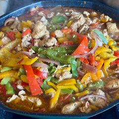 A picture of Chicken Fajitas (Juicy & Authentic).