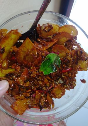 Foto resep Kering tempe ubi