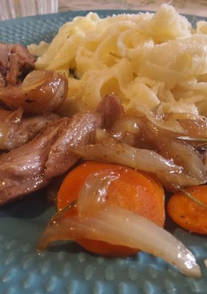 Une photo de Agneau sucré salé