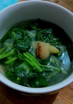 Foto resep Sayur Bayam Bening (Superfood)