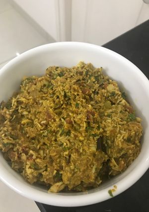 A picture of Egg Kheema.