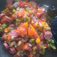 A picture of Sausage Stirfry.