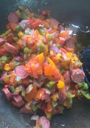 A picture of Sausage Stirfry.