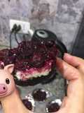 Cheesecake de oreo y berries