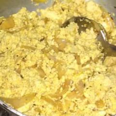 A picture of Paneer bhurji.
