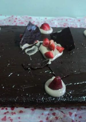 Una foto de Torta de chocolate básica