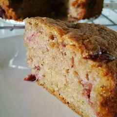 A picture of Strawberry banana bread.