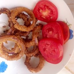 A picture of Onion rings.