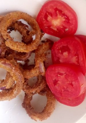 A picture of Onion rings.