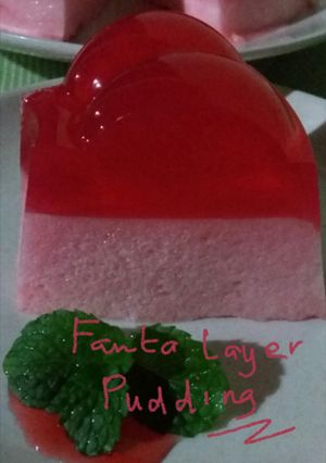 Foto resep Fanta Layer Pudding