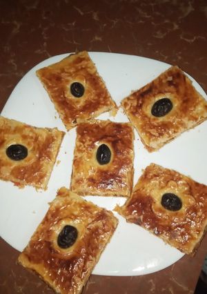 صورة لوصفة كوكا مورقة ومقرمشة بلا زبدة التوريق 😍