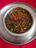 *முருங்கை கீரை, வேர்க்கடலை பிரட்டல்*