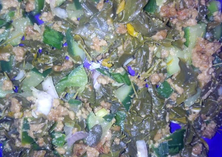 Step-by-Step Guide to Prepare Great (Moringa salad) Kwadon zogale Cooking Basics for Newbies