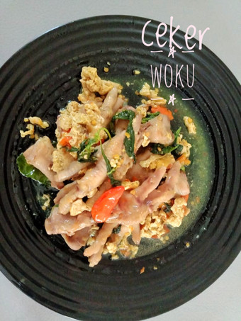 Langkah Mudah untuk Menyiapkan Ceker masak bumbu woku yang Lezat Sekali