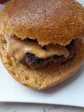 Leek and blushed tomato quarterpounder