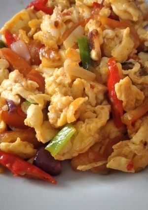 Foto resep TELUR TUMIS TOMAT / CHINEESE EGG TOMATO STIR FRY
