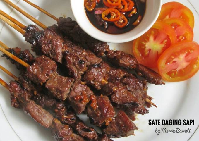 Resep: Sate Daging Sapi Praktis Ekonomis