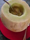 Melón con Vino