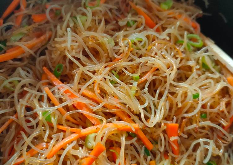Resep Bihun Goreng Wortel Sederhana Lezat