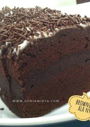 Foto resep Browies Kukus ala Ny. Liem