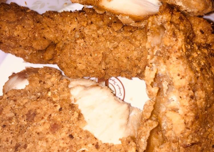 Step-by-Step Guide to Prepare Homemade KFC chicken 🍗