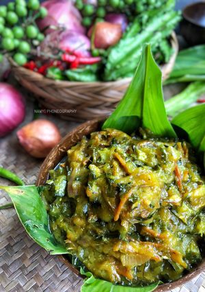 Gambar Sambal  tempoyak  kacang botor