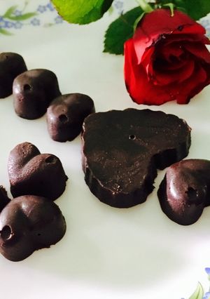 A picture of Homemade Chocolates.
