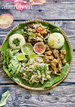 Hình của món Mẹt Gà.