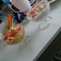 A picture of Fruits salad.