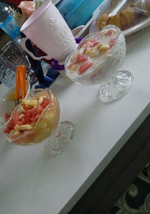 A picture of Fruits salad.