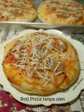 Roti Pizza tanpa ulen