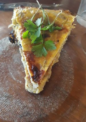 Una foto de Tortilla de pencas de acelga