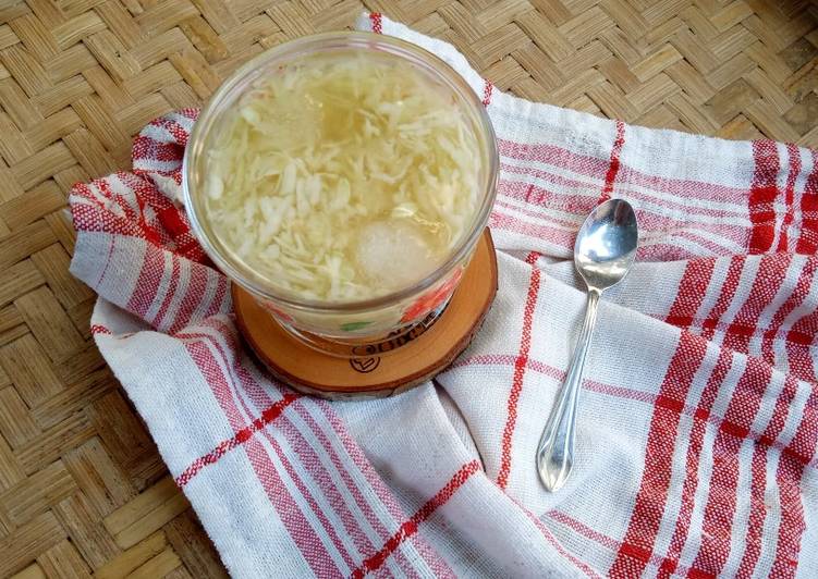 Cara Gampang Menyiapkan Rujak kambang, Bisa Manjain Lidah