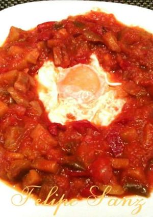 Foto principal de Pisto con calabacín y berenjena