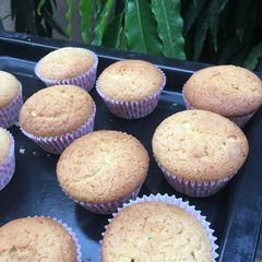 A picture of Coconut cupcakes.
