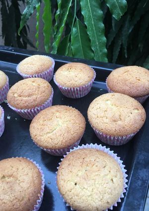 A picture of Coconut cupcakes.