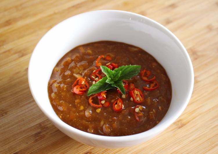 Recipe of Super Quick Homemade Super Easylicious Peanut Sauce