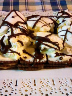 Una foto de Postre choco-cream💗 ┬──┬ ¯\_(ツ)