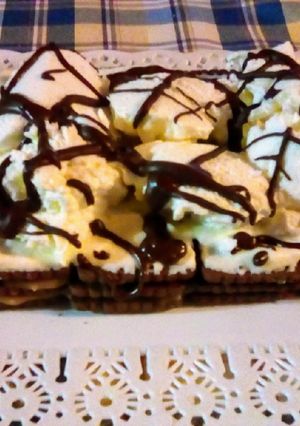 Una foto de Postre choco-cream💗 ┬──┬ ¯\_(ツ)