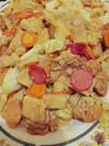 Capcay jawa ayam sosis