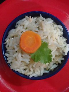 Una foto de Arroz al cilantro